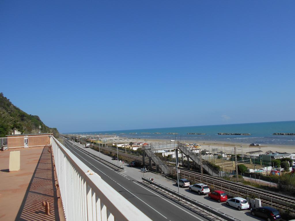 Hotel Ristorante Miramare Pesaro Kültér fotó